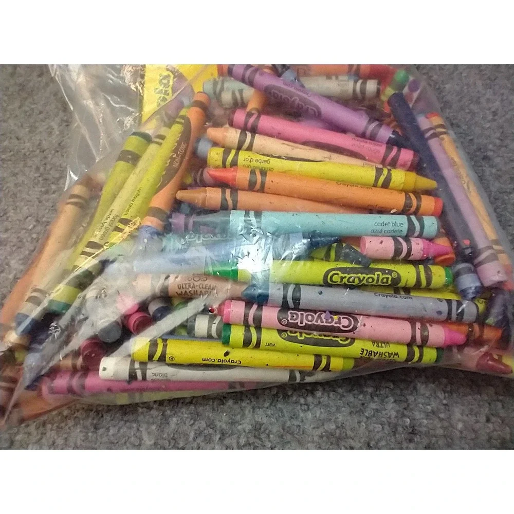 Crayola Bulk Crayon Lot Assorted Colors Washable 3lb 7.5oz Art Supplies Crafting